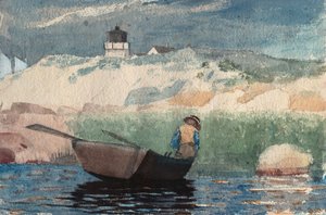 Niño en la barca, Gloucester