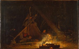 Fogata de Winslow Homer