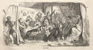 Bocetos de reuniones de campamentos:  La tienda