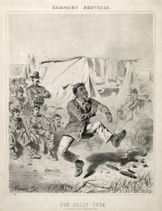 Bocetos de campaña: Nuestro alegre cocinero, 1863