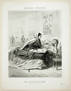 Bocetos de campaña: La carta para casa de Winslow Homer