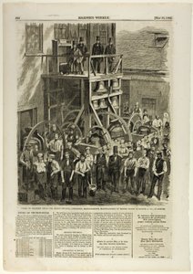 Repique de trece campanas para Christ Church, Cambridge, Massachusetts de Winslow Homer