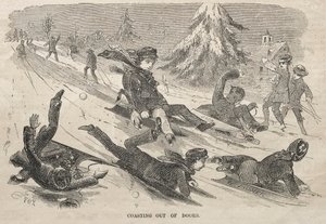 Deslizándose al Aire Libre, 1857