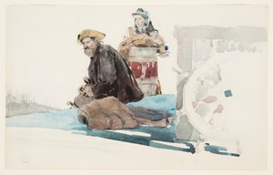 Pasajeros de cubierta de Winslow Homer