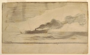 Dibujo, Pesquero de arrastre, ca. 1881
