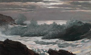 Mañana temprano después de una tormenta en el mar, 1900-02 de Winslow Homer