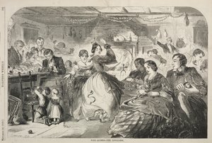 Juegos de otoño - La abeja de manzana, 1859 de Winslow Homer