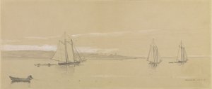 Flota pesquera en Gloucester de Winslow Homer