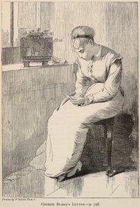 Carta de George Blake, de The Galaxy, enero de 1870 de Winslow Homer