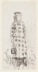 Niña con un balde de Winslow Homer