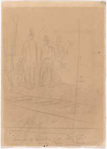 Grant y Lincoln en City Point, Virginia, 1865