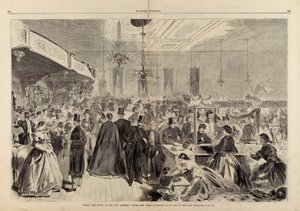 Great Fair Given at the City Assembly Rooms, New York, December 1861, In Aid of the City Poor, de Harper