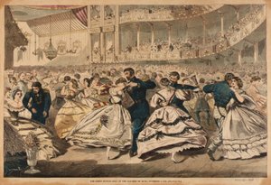 Gran Baile Ruso en la Academia de Música--5 de noviembre de 1863 de Winslow Homer