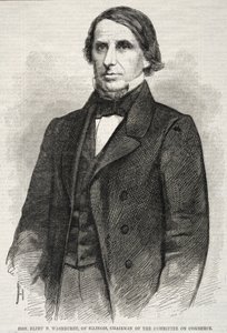 Hon. Elihu B. Washburne, de Illinois, Presidente de la Comisión de Comercio de Winslow Homer