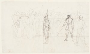 Ejercicio de fusilería de infantería, Regimiento Sickles, Lee