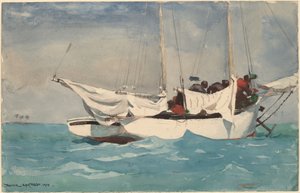 Key West, izando el ancla, 1903