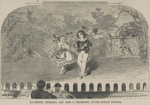La Pequeña Angelina y la Srta. C. Thompson, en el Museo de Boston de Winslow Homer