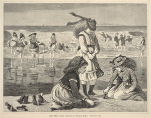 Marea Baja, de Todos los Sábados, 6 de agosto de 1870 de Winslow Homer