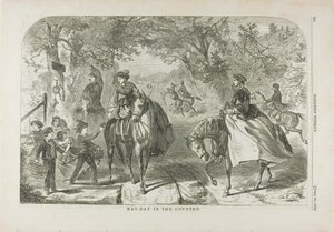 Primero de mayo en el campo de Winslow Homer