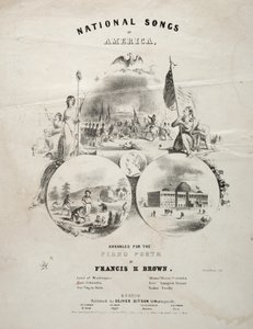 National Songs of America - Portada de Winslow Homer