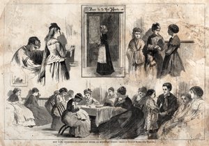 Caridades de Nueva York - Casa de St. Barnabas, 304 Mulberry Street, 1874 de Winslow Homer