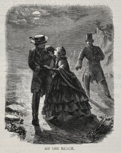 En la playa, 1860 de Winslow Homer