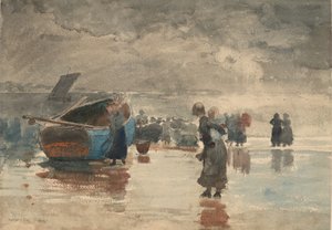 En las Arenas, 1881 de Winslow Homer