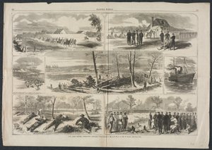 Nuestro ejército ante Yorktown, Virginia de Winslow Homer