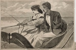 Nuestros Lugares de Agua - La Manga Vacía en Newport de Winslow Homer
