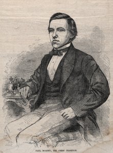 Paul Morphy, el campeón de ajedrez, 1859