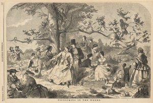 De picnic en el bosque, de Harper de Winslow Homer