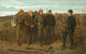 Prisioneros del frente de Winslow Homer