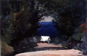 Camino en Bermudas, c.1899-1901 de Winslow Homer