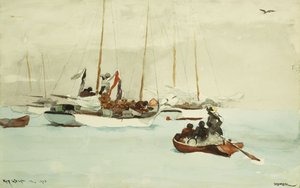 Goletas ancladas, Key West, 1903