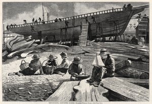 Construcción naval, puerto de Gloucester