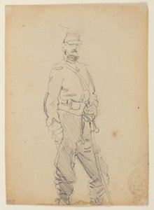 Oficial de pie de Winslow Homer