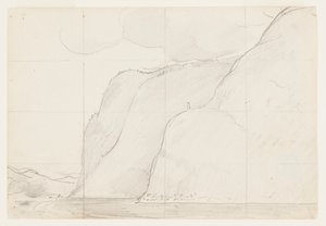 Estudio para "Cabo Trinidad, Río Saguenay" de Winslow Homer
