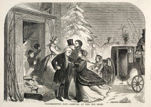 Día de Acción de Gracias - Llegada a la vieja casa, 1858