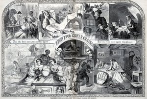 Día de Acción de Gracias, 1860, Las dos grandes clases de la sociedad, de Harper