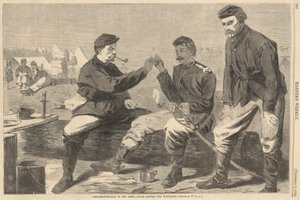 Día de Acción de Gracias en el Ejército de Winslow Homer