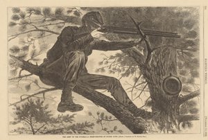 El Ejército del Potomac - Un Francotirador en Servicio de Guardia, 1862