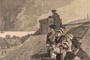 The Battle of Bunker Hill--Watching the Fight from Cobb