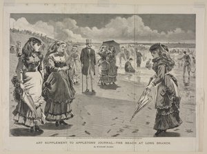 La playa de Long Branch de Winslow Homer
