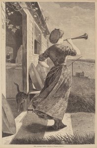 El cuerno de la cena de Winslow Homer