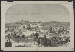 El paseo en Central Park, Nueva York, septiembre de 1860 de Winslow Homer
