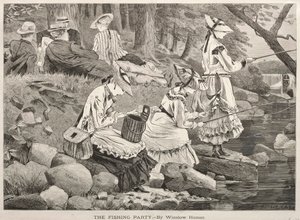 La fiesta de pesca, 1869