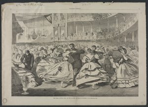El Gran Baile Ruso en la Academia de Música, 5 de noviembre de 1863