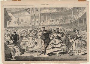 El gran baile ruso en la Academy of Music, 5 de noviembre de 1863, de Harper
