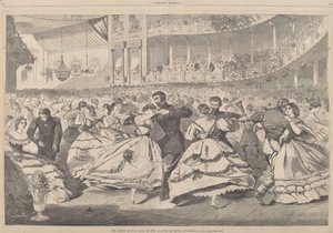 El gran baile ruso en la Academia de Música, 5 de noviembre de 1863