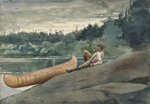 El guía, 1895 de Winslow Homer